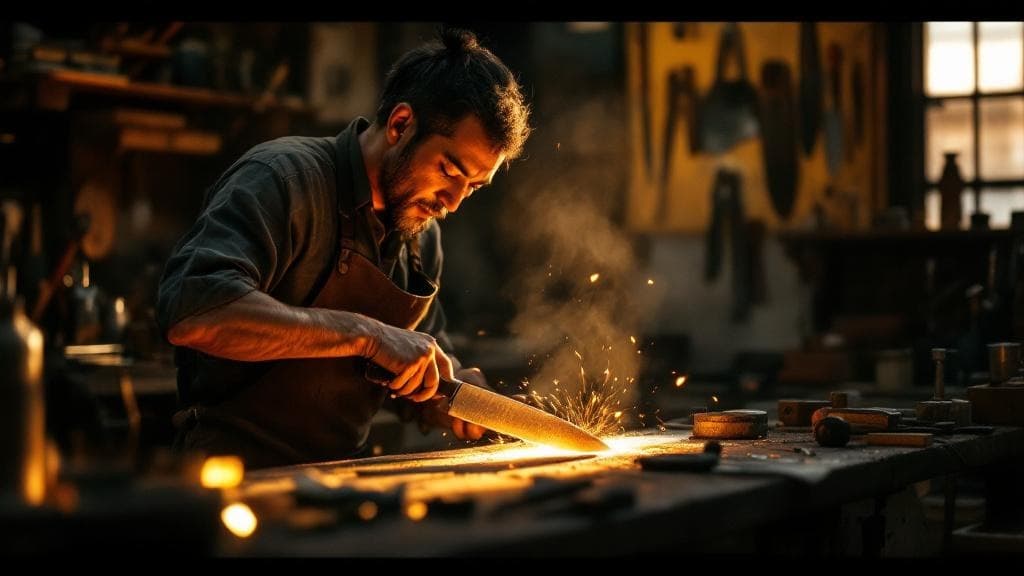 Atelier de forge à Sakai