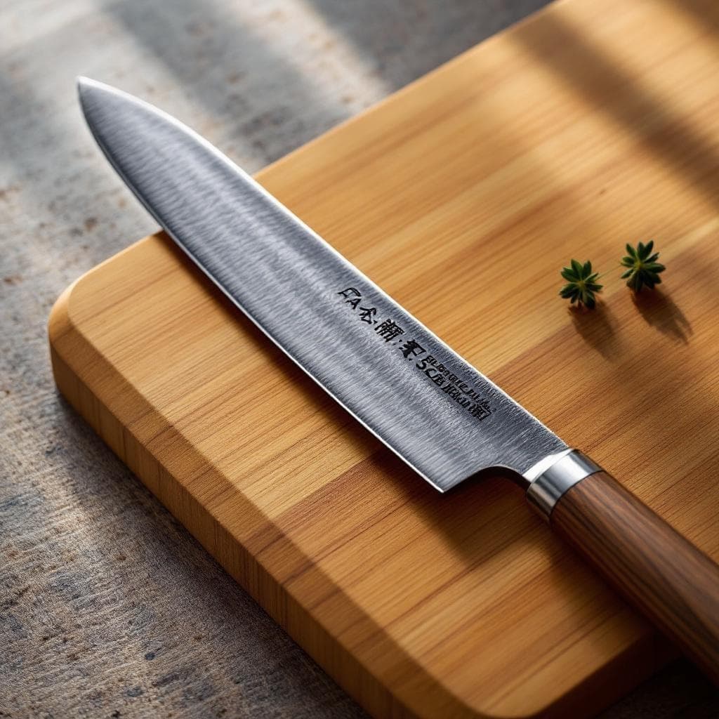 Couteau Nakiri légumes 16cm acier carbone
